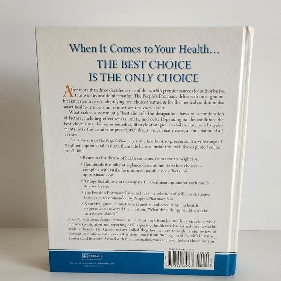 Best Choices From The People's Pharmacy Hardcover Book NEW - Picture 2 of 8